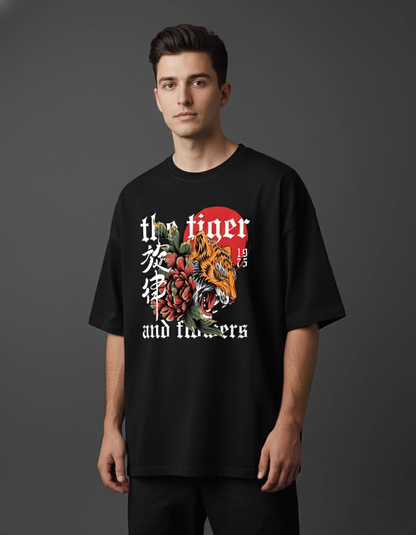 Unisex Oversized Graphic T-Shirt | 240 GSM Heavyweight Cotton Streetwear Tee