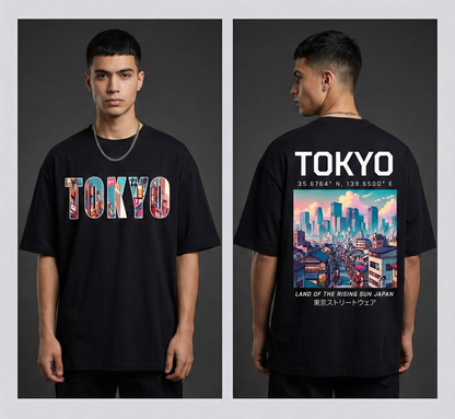 TOKYO STATE OF MIND - 240 GSM Oversized | Built Heavy by Mint To Be™