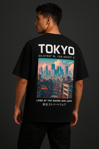TOKYO STATE OF MIND - 240 GSM Oversized | Built Heavy by Mint To Be™